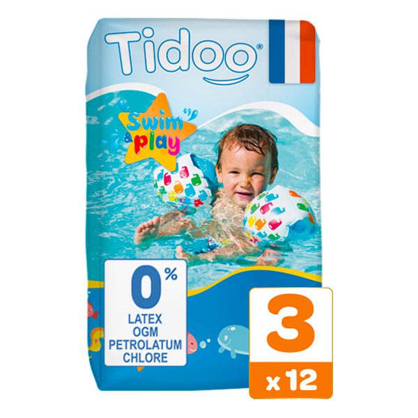 Tidoo Couche piscine T3 écologique 4-9 kg 