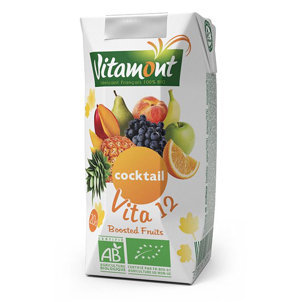 Vitamont Jus Vita 12 Fruits 0 Ml Bio Pour Bebes