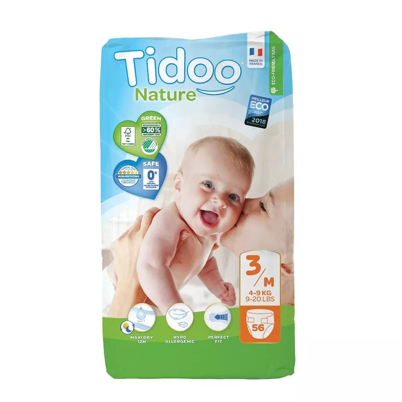 Tidoo - Couches écologiques et soins bio pour bébés - Marques de